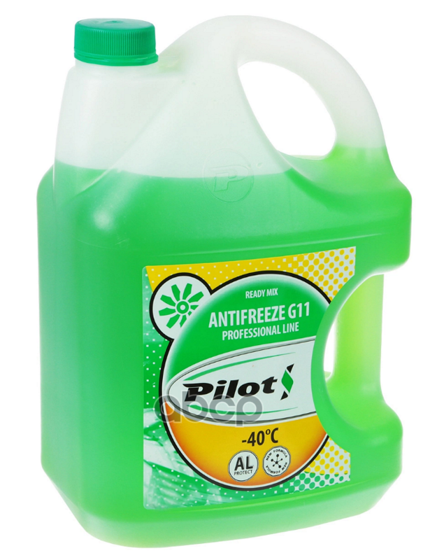 Антифриз Pilots Green Line (-40C) Зеленый (3 Кг) PILOTS арт. 3223