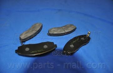 Колодки тормозные дисковые HYUNDAI STAREX PMC 581014AA32 Parts-Mall арт. pka-007