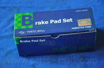 Колодки тормозные дисковые HYUNDAI SOLARIS / NEW ACCENT 581011RA00 Parts-Mall арт. pka-050