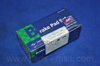 Колодки тормозные задние HYUNDAI ELANTRA XD, HD, GETZ, SANTA FE, SONATA IV-VPKA-E09 Parts-Mall арт. PKA-E09