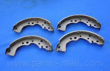 Колодки тормозные барабанные Nissan Almera Classic B10 06- / SAMSUNG SM3 PMC 48430-31010K0 Parts-Mall арт. ple-001