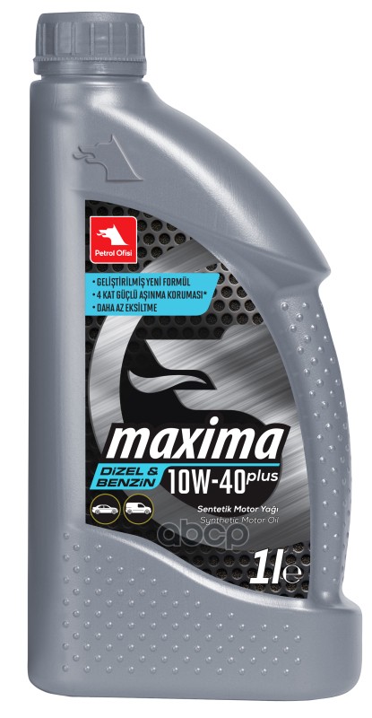 Petrol Ofisi Масло Моторное Petrol Ofisi Maxima Plus 10W-40 1 Л 11144-55Yg