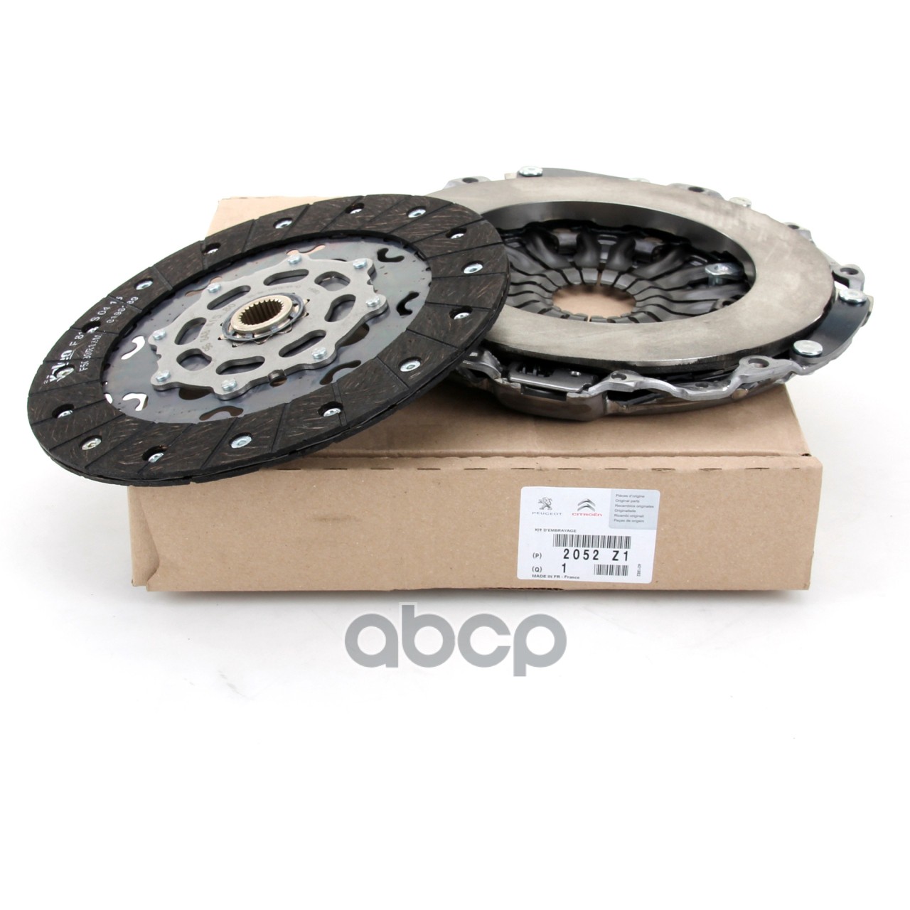 Комплект Сцепления Мкпп Peugeot: 3008, 508  Citroen: C4 Grand Picasso, C4 Picasso, C5 Peugeot-Citroen арт. 2052Z1