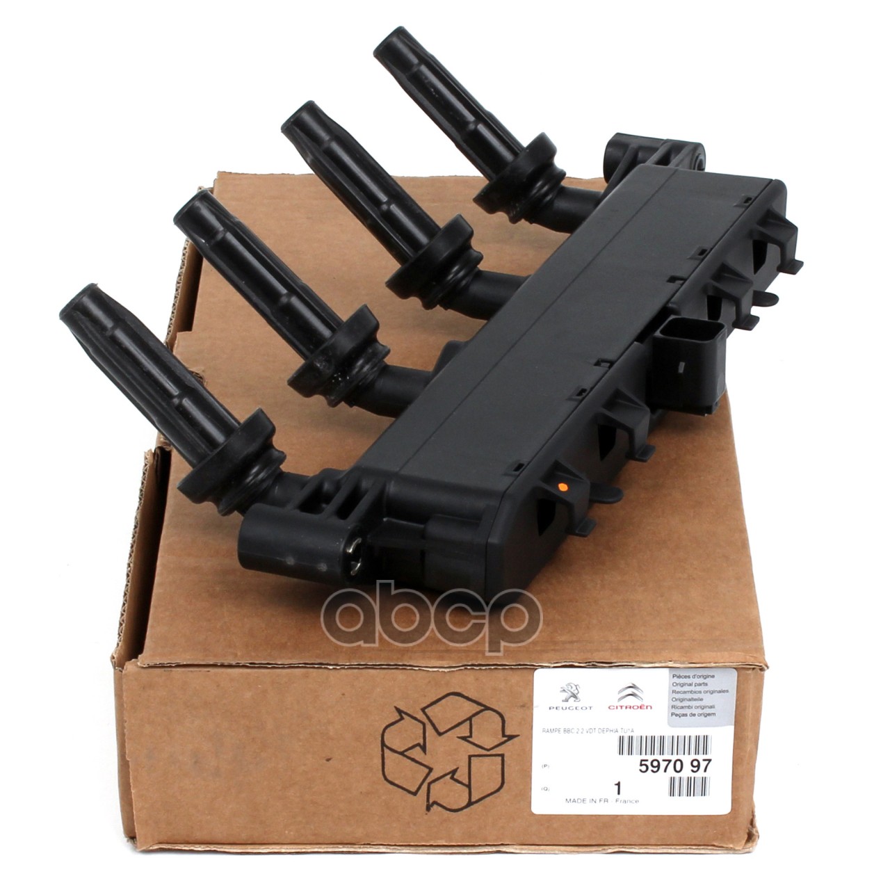 Катушка Зажигания Citroen: Berlingo (Mf) 1.4 I (Mfkfx) 96-, Berlingo Фургон (M_) 1.4 I (Mbkfx) 96-, C2 (Jm_) 1.4 03-, C3 Plur...