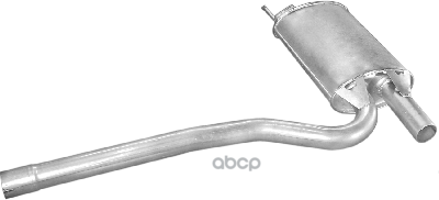 Глушитель Средн Часть Audi: A4 1.8-20V 94-01 Polmostrow арт. 01.17
