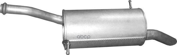 Глушитель Задн Часть Citroen: Berlingo / Peugeot: Partner 1.6 Hdi Polmostrow арт. 04.23