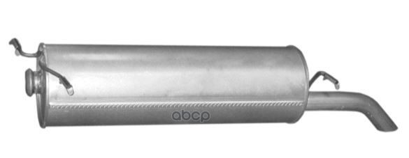 Глушитель Средн Часть Citroen: Xantia 1.9Td/2.0Hdi/2.1Td 95-02 Polmostrow арт. 04.63