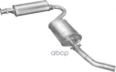 Глушитель Средн+Задн Часть Citroen: Jumper Бортовой 94-02, Jumper Автобус 94-02, Jumper Фургон 94-02, Jumper Фургон 02-, Fiat...