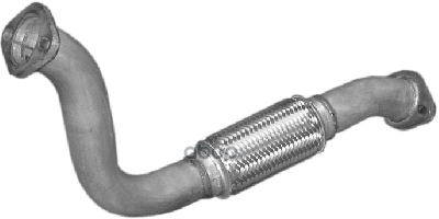 Глушитель Приемная Труба Ford: Focus 1.8/2.0 16V Hb, Sedan, Kombi 99-04 Polmostrow арт. 08.548