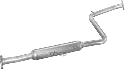 Глушитель Средн Часть Mazda 626 Iv 92-97, 626 Iv Hatchback 91-97, Xedos 6 92- Polmostrow арт. 12.16