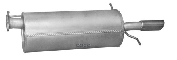 Глушитель Задн Часть Mazda: 626 2.0 97-03 Polmostrow арт. 12.209