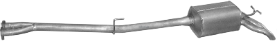 Глушитель Задн Часть Mercedes Benz: W210 2.7Cdi Sedan 99-02 Polmostrow арт. 13.178