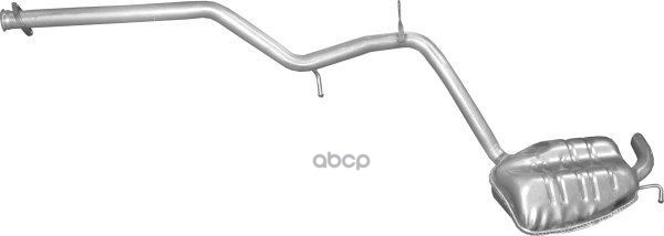 Глушитель Задн Часть Mercedes-Benz: E270/E320 - W211 Polmostrow арт. 13.81