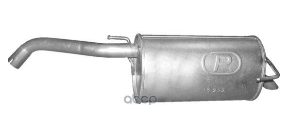 Глушитель Nissan Micra 1.2 /05/12/10 1.4/05-12/10 Polmostrow арт. 15.232