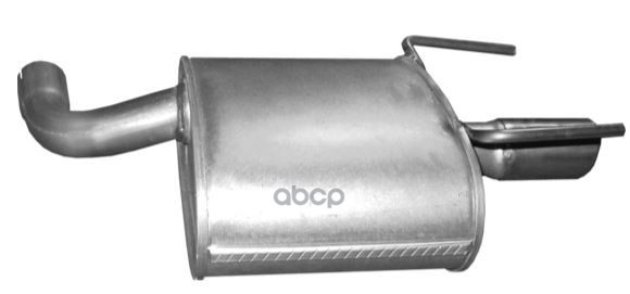 Глушитель Задн Часть Alfa Romeo: 159 2.0 Jtdm 09-11 Polmostrow арт. 16.17