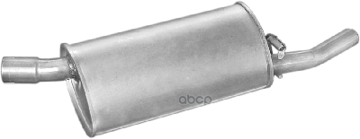 Глушитель Средн Труба Opel Antara 2.0 Cdti 06-11 Polmostrow арт. 17.114