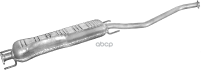 Глушитель Platinik 285-409 Polmostrow арт. 17281