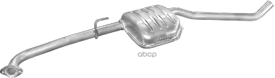 Глушитель Средн Часть Opel: Omega B 94-99 Polmostrow арт. 17.46