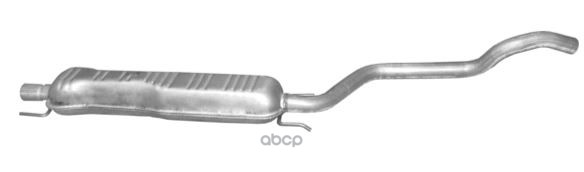 Глушитель Средн Часть Opel: Zafira A 2.0Dti 03-06, Zafira B 1.9Cdti 05- Polmostrow арт. 17.634