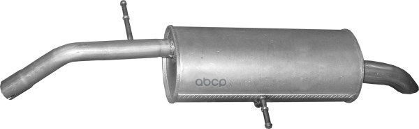 Глушитель Задн Часть Peugeot: 308 1.6 Hdi Polmostrow арт. 19.27