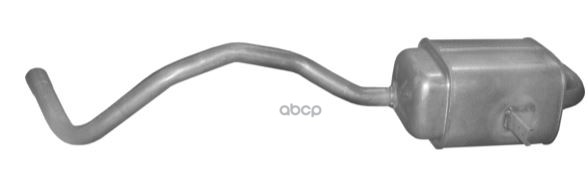 Глушитель Задн Часть Renault: Megane Ii 1.5Dci 02-09 Polmostrow арт. 21.296