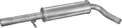 Глушитель Средн Часть Audi: A3 96-, Seat: Leon 99-, Toledo Ii 99-06, Skoda: Octavia 97-, Octavia Combi 98-, Vw: Bora 98-05, B...