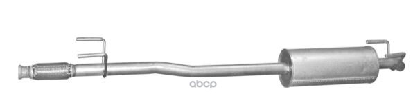 Глушитель Задняя Часть Vw: Crafter, Mercedes: Sprinter 906 2.2/2.5/3.0 Cdi 07-11 Polmostrow арт. 30.90
