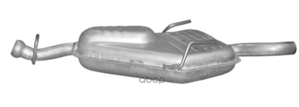 Глушитель Задн Часть Saab: 9-3 2.0 16V/2.3Turbo 16V, 900 2.0 16V/2.3 16V 98-00 Polmostrow арт. 48.18