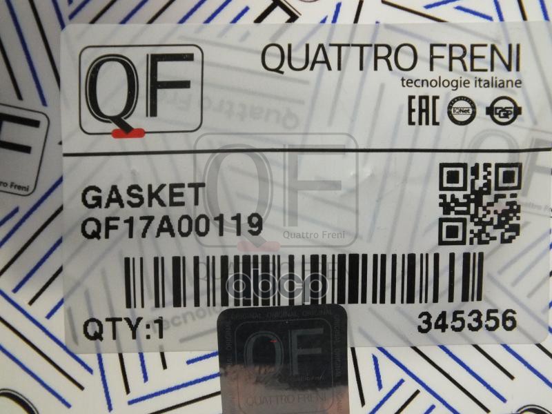 Прокладка выхлопной системы QUATTRO FRENI арт. qf17a00119
