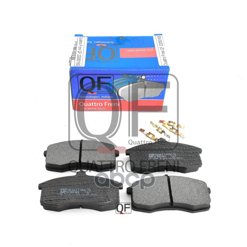 КОЛОДКИ ТОРМОЗНЫЕ FR QF22050150 QUATTRO FRENI арт. QF22050150