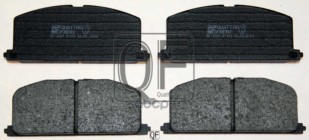 Колодки Тормозные Дисковые К-Т Toyota QUATTRO FRENI арт. qf50100