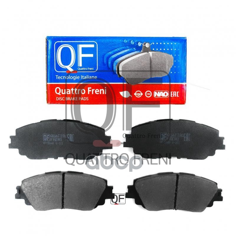 Колодки тормозные дисковые к-т QUATTRO FRENI арт. qf504000