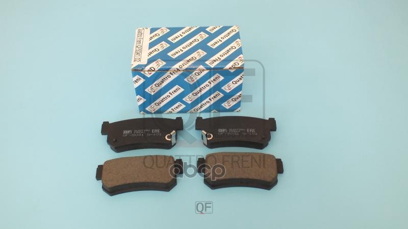 Колодки тормозные дисковые к-т QUATTRO FRENI арт. qf504102