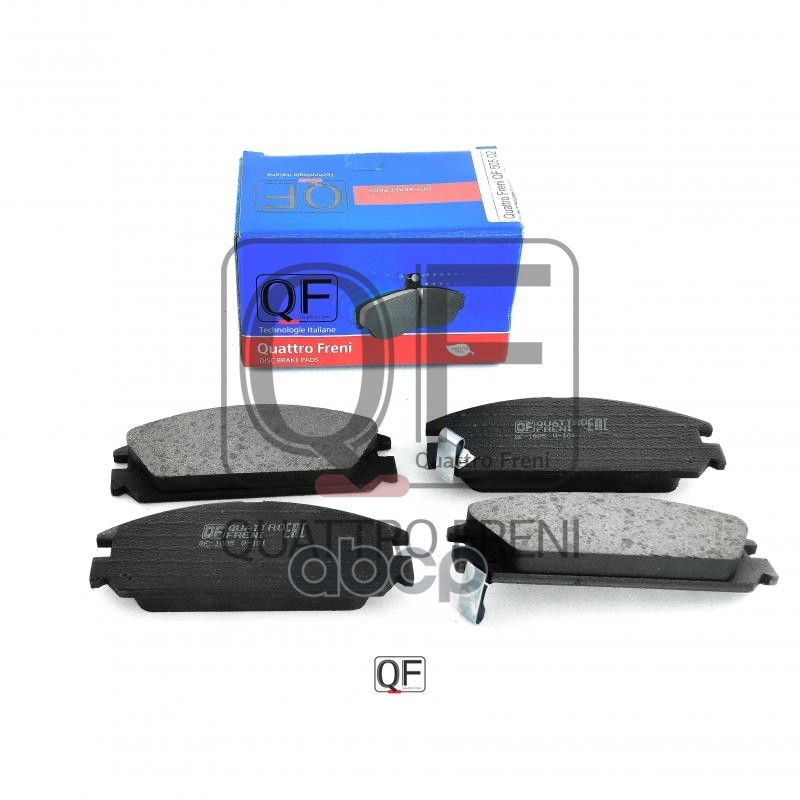 Колодки тормозные дисковые к-т с механическим датчиком износа Honda QUATTRO FRENI арт. qf50502