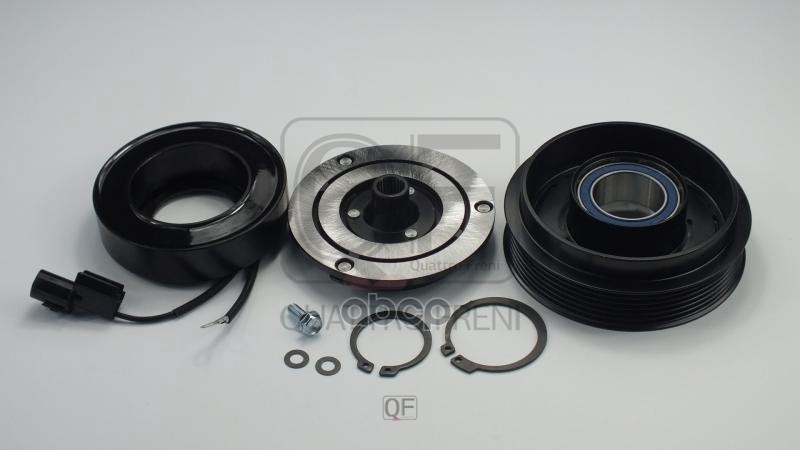 Муфта компрессора кондиционера в сборе QUATTRO FRENI арт. qf80q00047