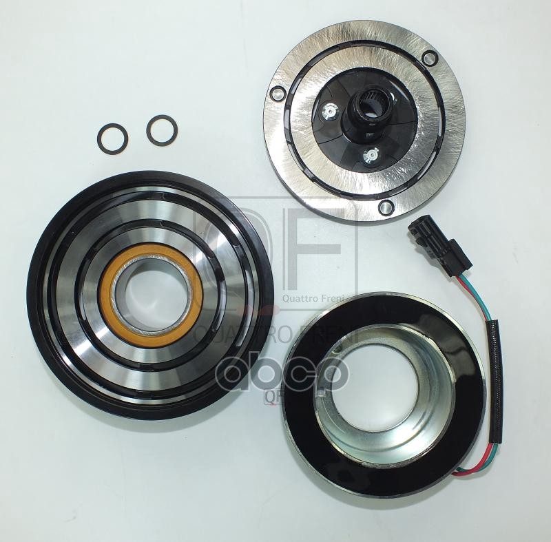 Муфта компрессора кондиционера в сборе QUATTRO FRENI арт. qf80q00187
