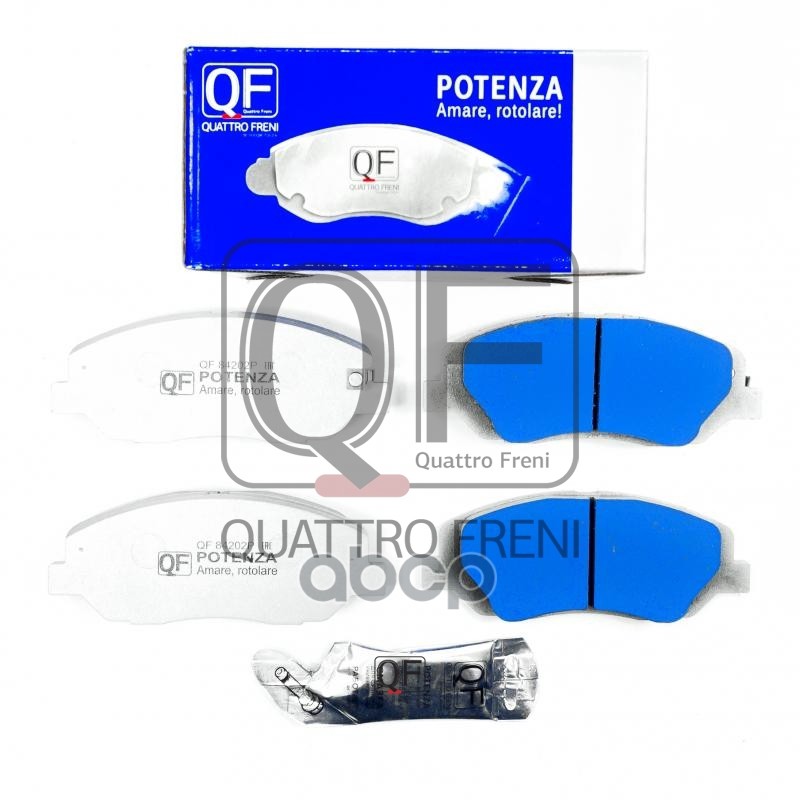 Колодки Тормозные Дисковые К-Т Fr  Potenza Premium Series  Hyundai QUATTRO FRENI арт. qf84202p