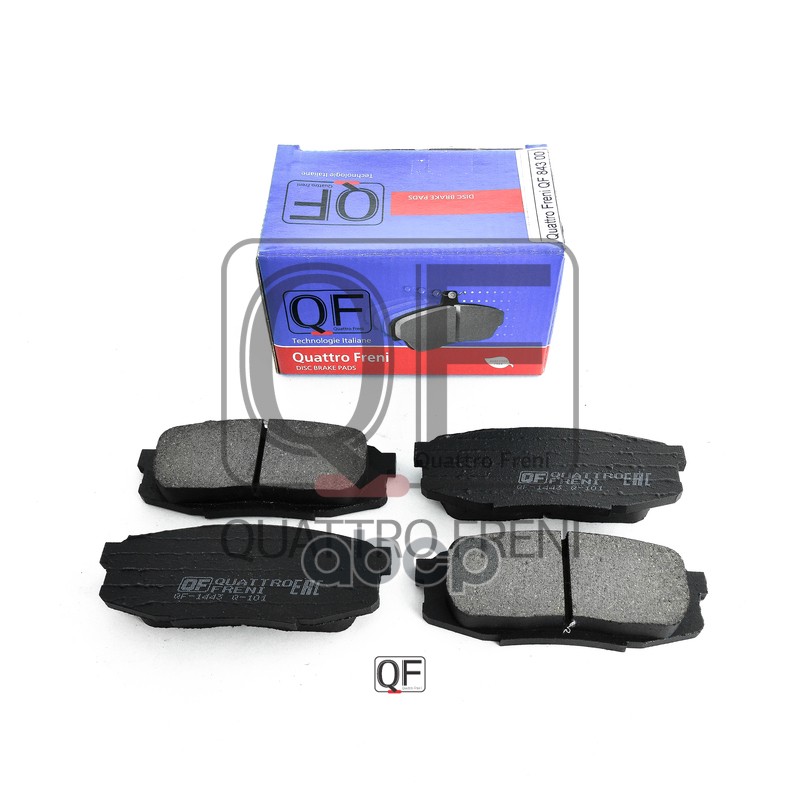 Колодки тормозные дисковые задние к-т QUATTRO FRENI арт. qf84300