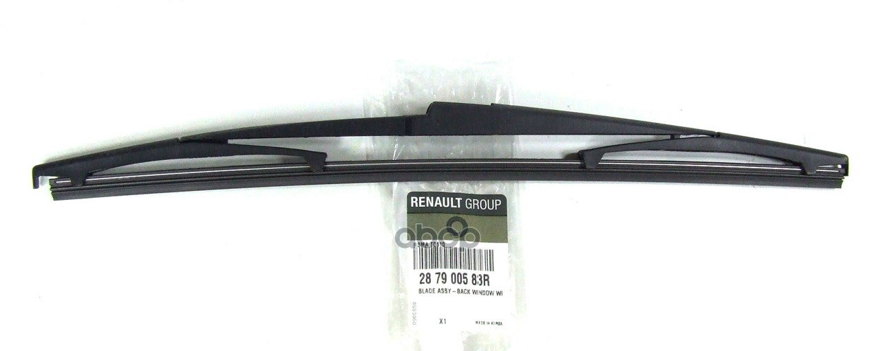 Щетка стеклоочистителя задняя 400 мм каркасная 1 шт RENAULT 2879 005 83R RENAULT арт. 2879 005 83R