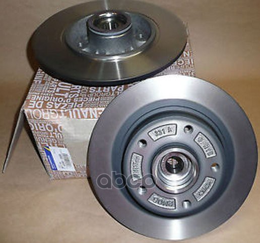 Диск тормозной задний со ступичным подшипником (комп 2шт.) RENAULT Fluence 10->/Laguna 07->/Megane 08-> RENAULT 4320 075 95R ...