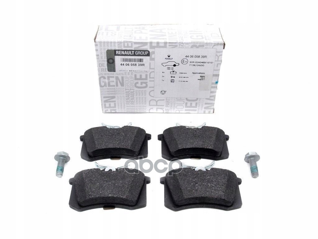 Тормозные Колодки Дисковые RENAULT арт. 440605839r