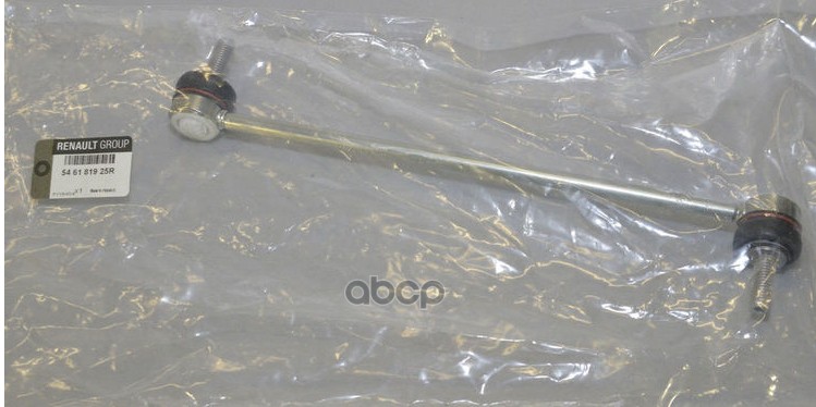 Тяга стабилизатора переднего L=R RENAULT 5461 819 25R RENAULT арт. 5461 819 25R