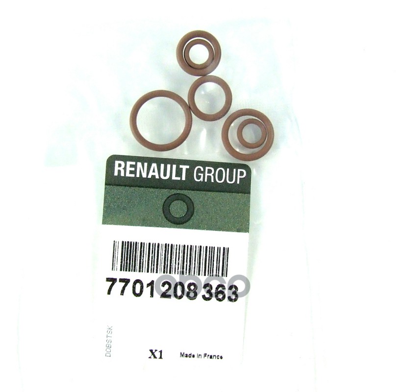 Комплект прокладок кондиционера RENAULT 7701 208 363 RENAULT арт. 7701208363