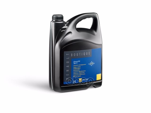 Антифриз Renault Glaceol Rx Type D G11 Готовый -21C Зеленый 5 Л 7711 428 130 RENAULT арт. 7711 428 130