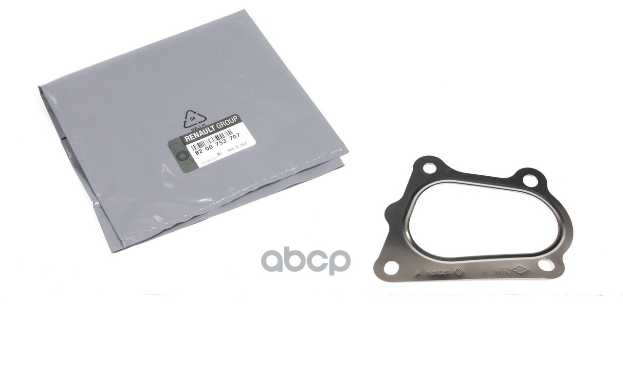 Прокладка турбокомпрессора (паронит) RENAULT 8200 753 707 RENAULT арт. 8200 753 707