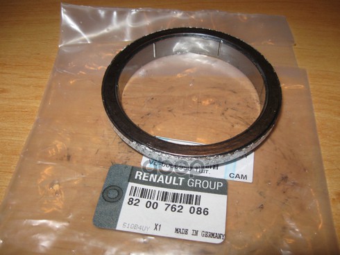 ПРОКЛАДКА ПРИЕМНОЙ ТРУБЫ ГЛУШИТ (МЕТ) 8200762086 RENAULT арт. 8200762086