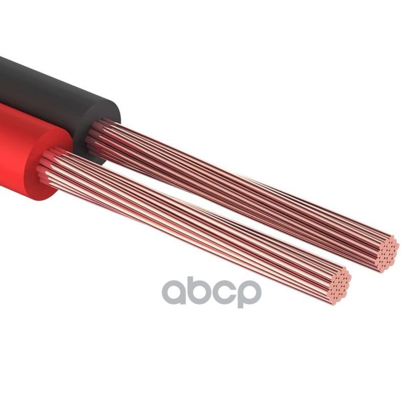 Провод Монтажный  1,5 Мм Кв. Двойной Красночерный Rexant 01-6106-3 REXANT арт. 01-6106-3