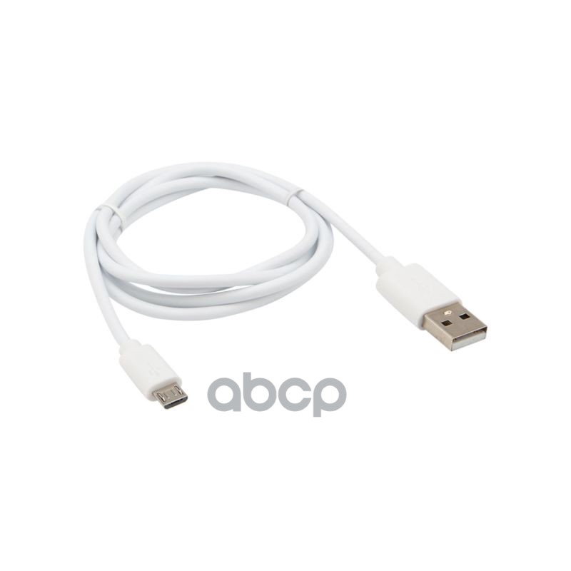 Кабель передачи данных microUSB длинный штекер 1 м белый REXANT 18-4269 REXANT арт. 18-4269