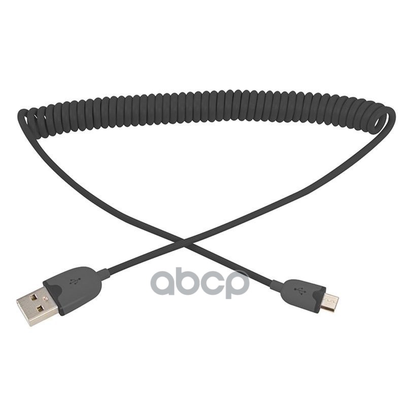 Кабель передачи данных microUSB шнур витой 1 м черный REXANT 18-4300 REXANT арт. 18-4300