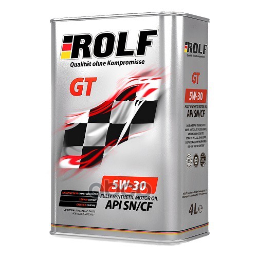 ROLF Масло моторное синтетическое GT 5W30 SN/CF, C2/C3 4л